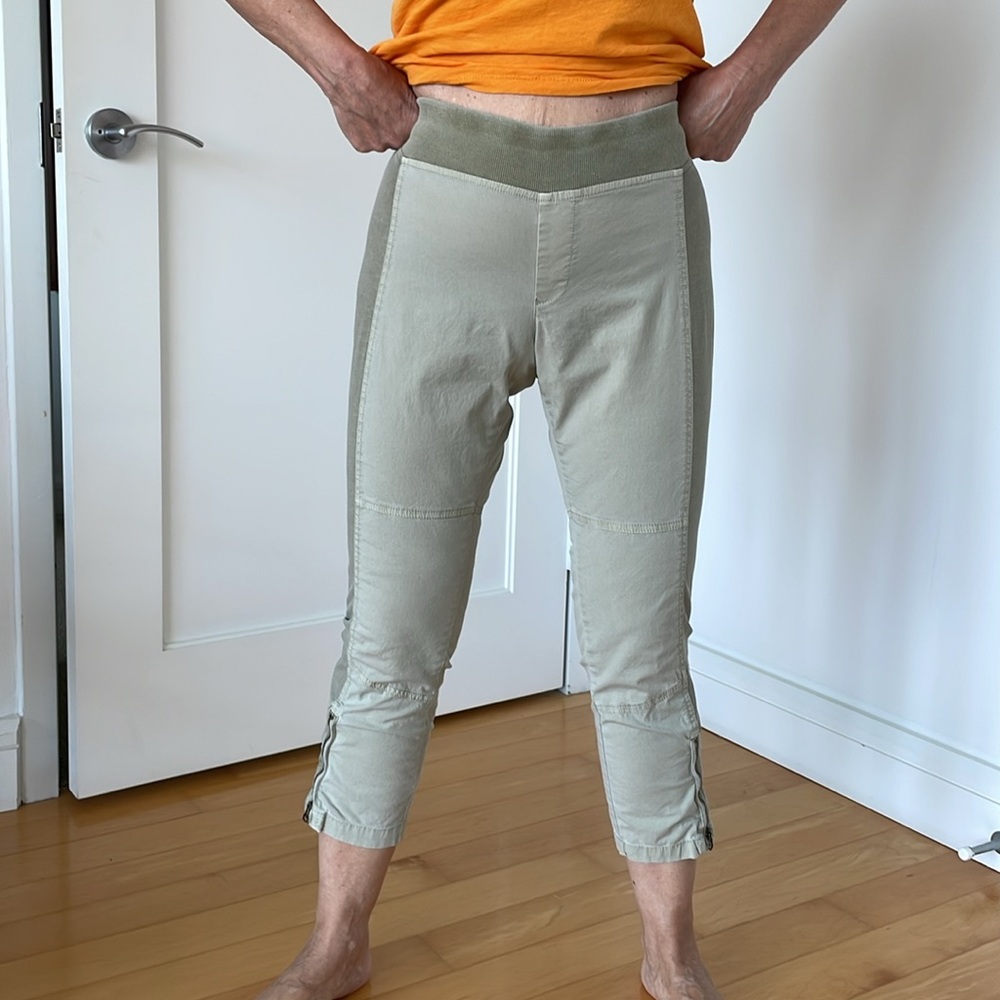 XCVI cropped khaki pants